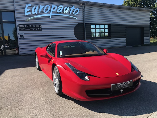 Ferrari 458 coupé F1 570ch 